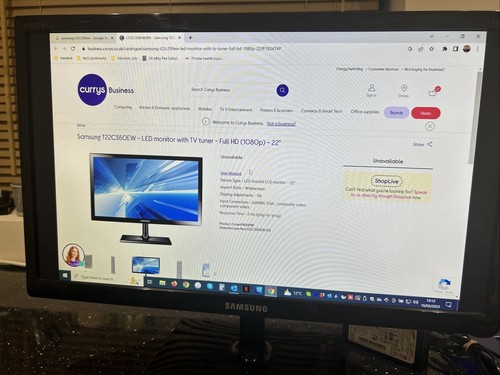 Monitor samsung lt22c350ew - monitor,